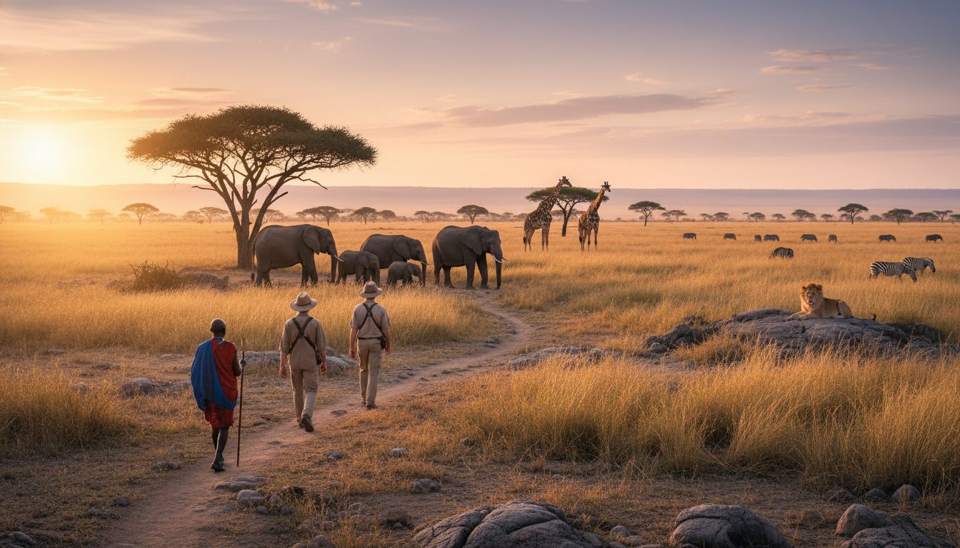 découvrez les meilleurs safaris à pied dans les parcs nationaux tanzaniens pour une aventure immersive au cœur de la faune sauvage et des paysages spectaculaires.
