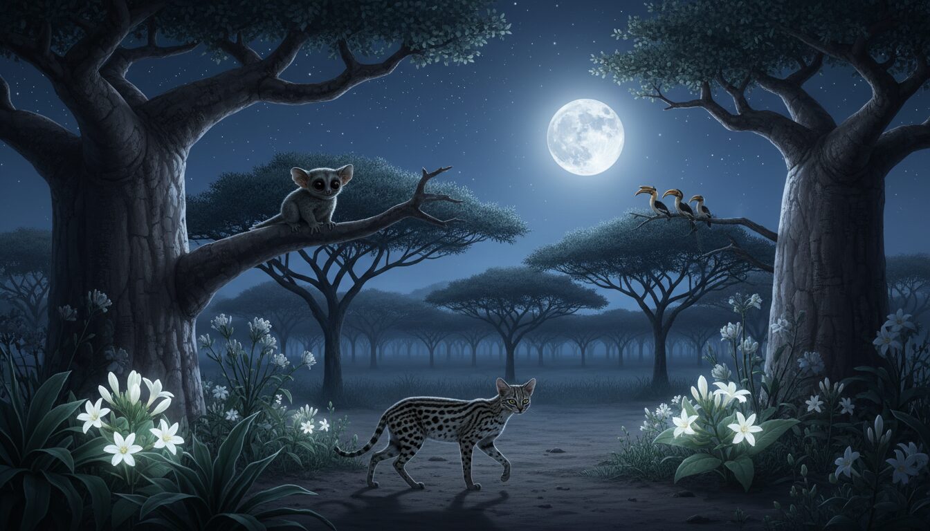 découvrez les plantes et animaux nocturnes fascinants à observer dans les parcs de tanzanie, pour une expérience unique de la nature sauvage après le coucher du soleil.