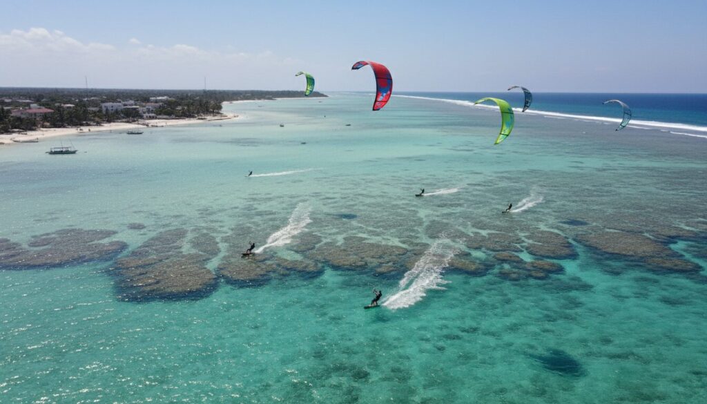 découvrez le kitesurf sur les plages ventées de tanzanie, un paradis pour les amateurs de sensations fortes et de paysages époustouflants.