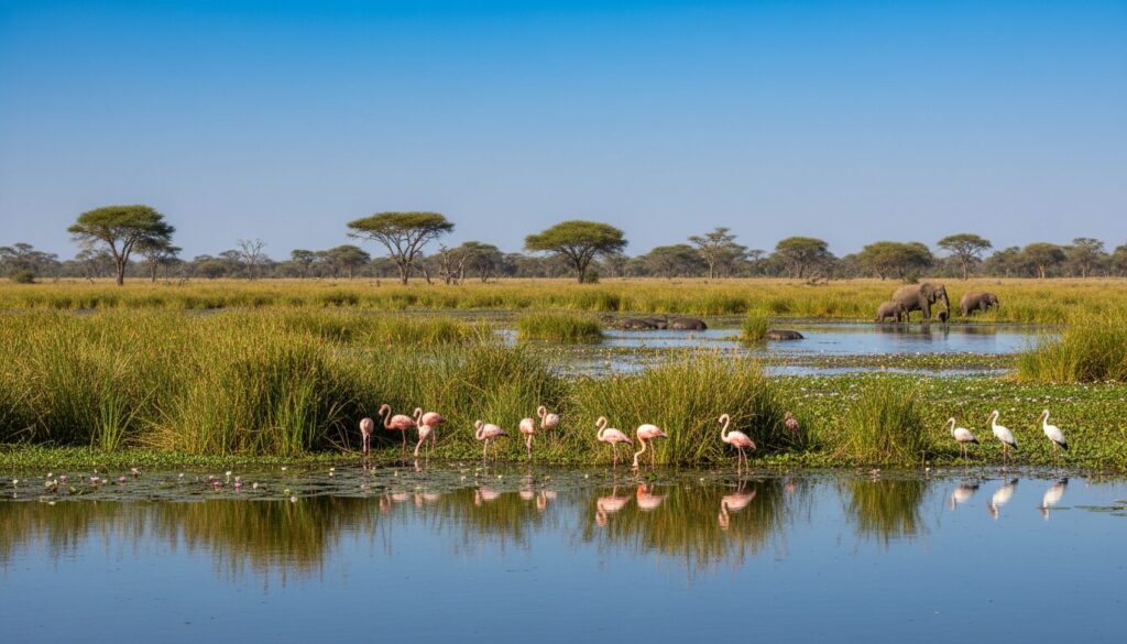 découvrez les zones humides des réserves naturelles de tanzanie, leur biodiversité unique et leur importance écologique pour la conservation de la faune et de la flore.