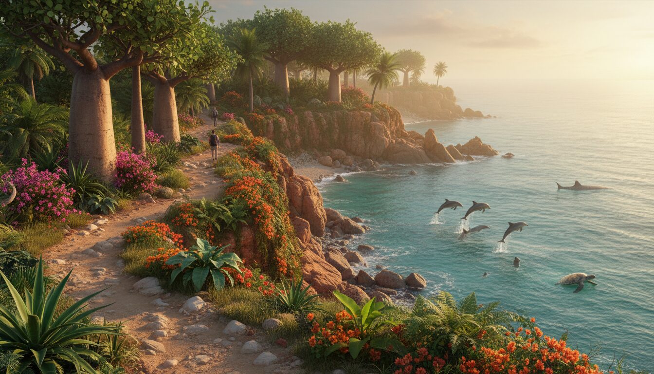 découvrez la randonnée sur la côte tanzanienne : explorez une faune et une flore riches tout en profitant de panoramas marins à couper le souffle.