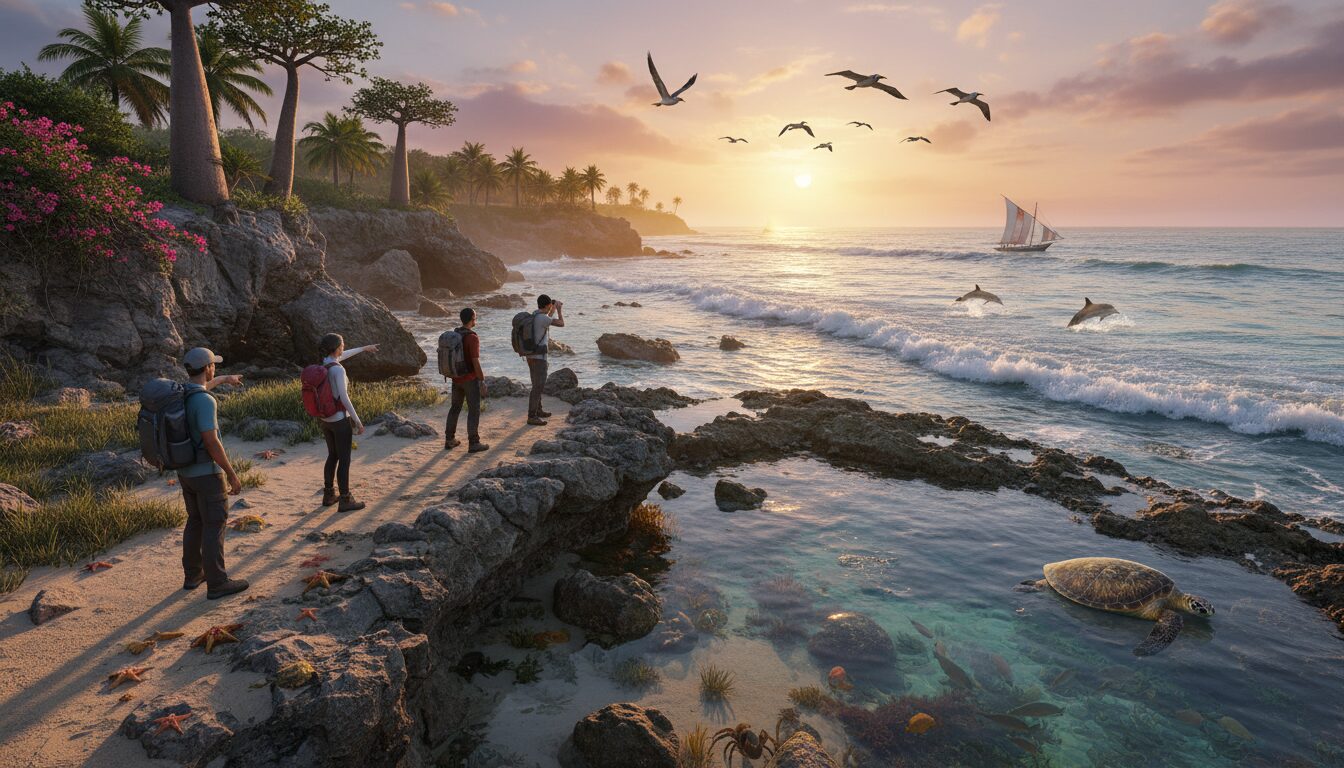 découvrez la richesse de la côte tanzanienne à travers une randonnée exceptionnelle alliant faune sauvage, flore exotique et panoramas marins à couper le souffle.