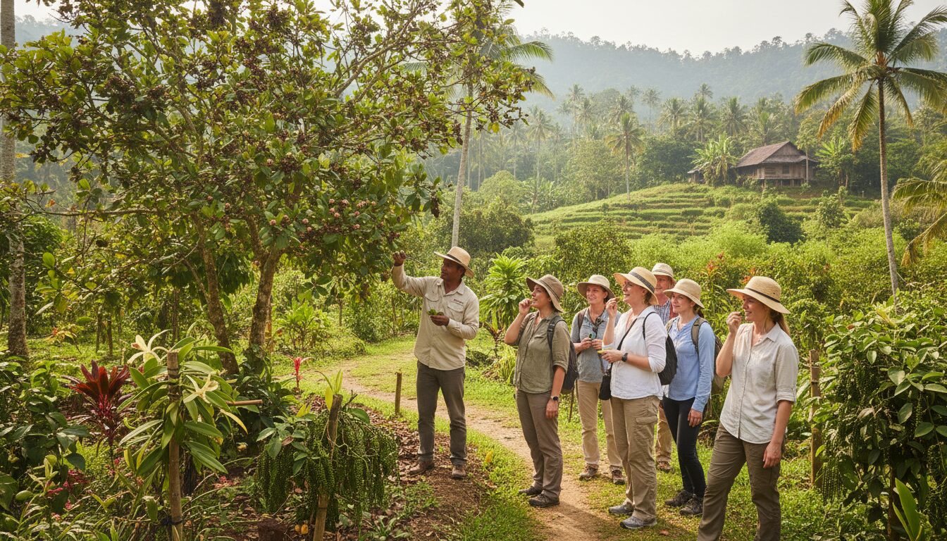 découvrez les visites guidées des plantations d’épices à zanzibar : plongez dans la culture locale, explorez les champs parfumés et profitez d’une dégustation immersive des épices exotiques.
