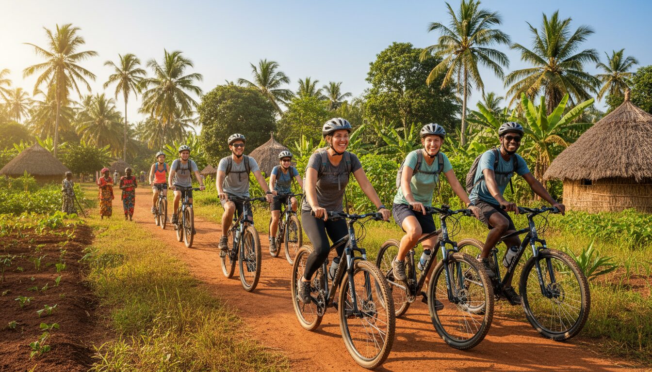découvrez dar es salaam autrement avec nos visites guidées en vélo, explorez les environs en toute liberté et profitez d'une expérience unique en pleine nature.