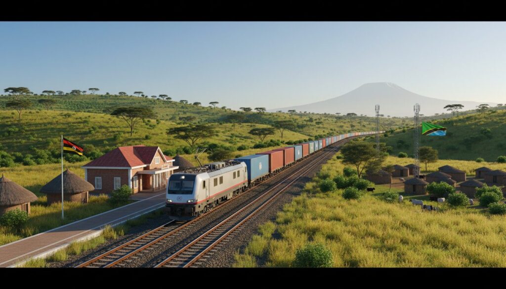 l’ouganda prévoit de développer une connexion ferroviaire stratégique avec la tanzanie afin d'améliorer ses options logistiques et renforcer les échanges régionaux.