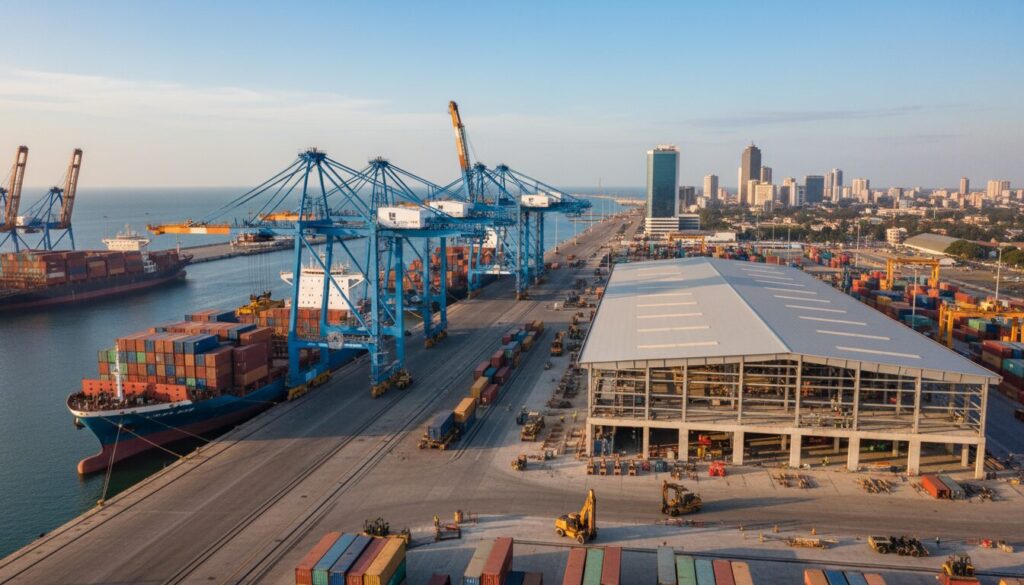 la tanzanie demande un financement à la banque mondiale pour moderniser et agrandir le port stratégique de dar es-salaam, visant à renforcer son infrastructure maritime et stimuler le développement économique.