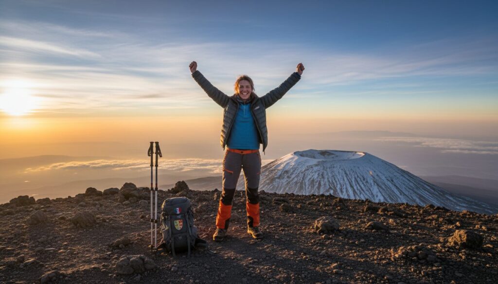 découvrez le récit inspirant d'une vosgienne qui réalise l'ascension du kilimandjaro en tanzanie, fusionnant deux rêves en une aventure inoubliable.