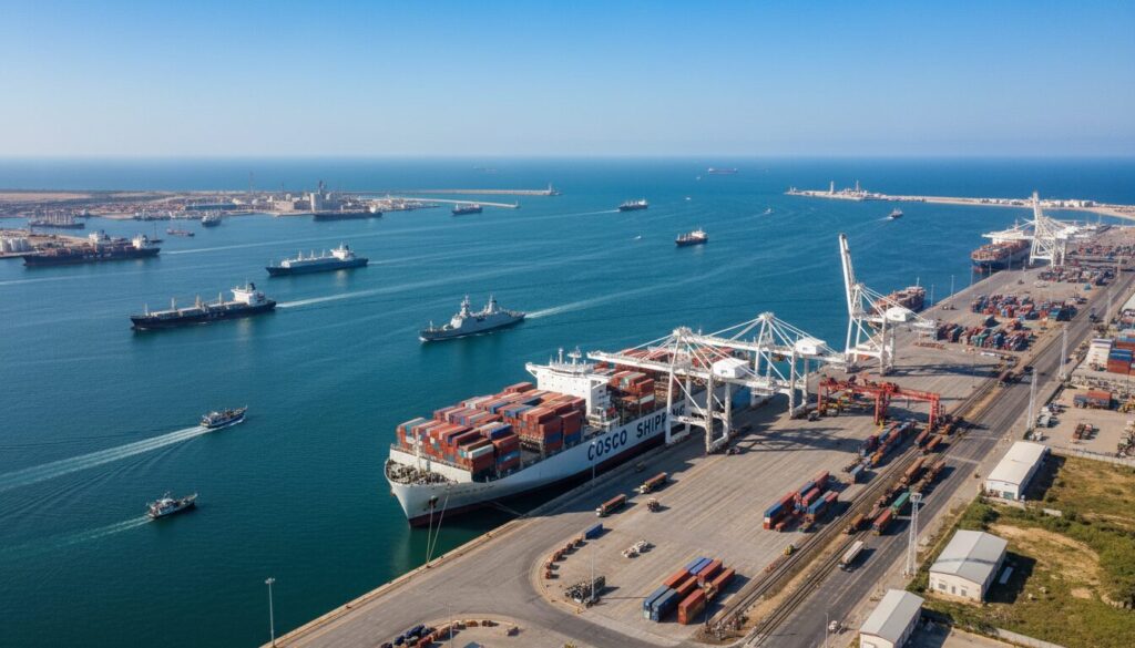 découvrez comment la chine renforce son influence maritime en afrique et dans le golfe grâce à ses stratégies portuaires et commerciales, et les enjeux géopolitiques qui en découlent.