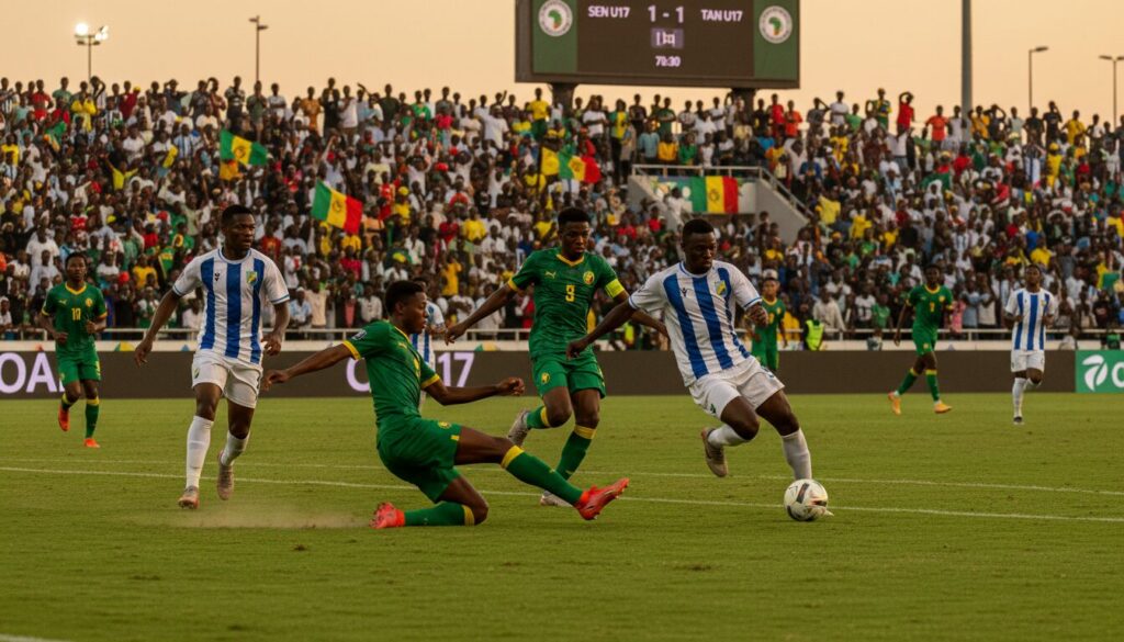 découvrez le résumé du match can u17 où le sénégal a connu des débuts compliqués face à une équipe de tanzanie impressionnante et déterminée.