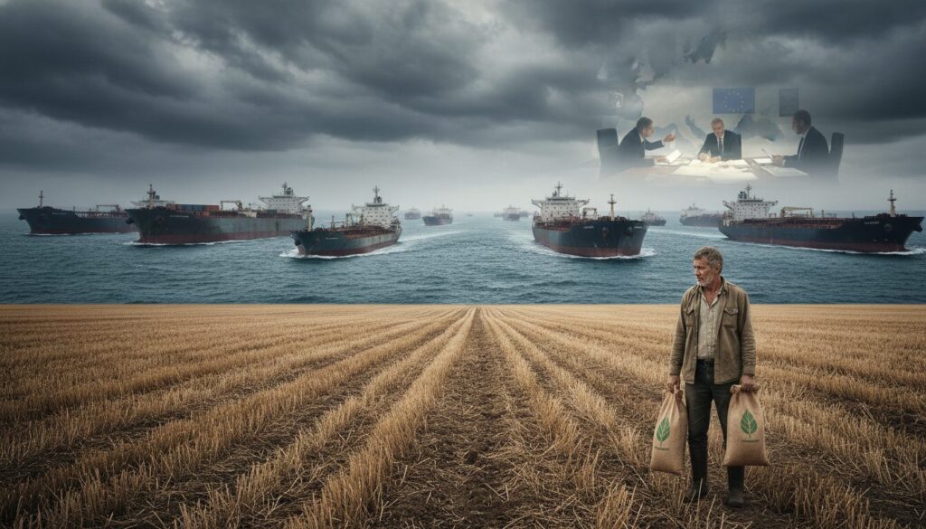 la crise dans le détroit d'ormuz provoque une rareté des engrais, menaçant l'agriculture mondiale. la commission européenne multiplie les efforts pour trouver des solutions.