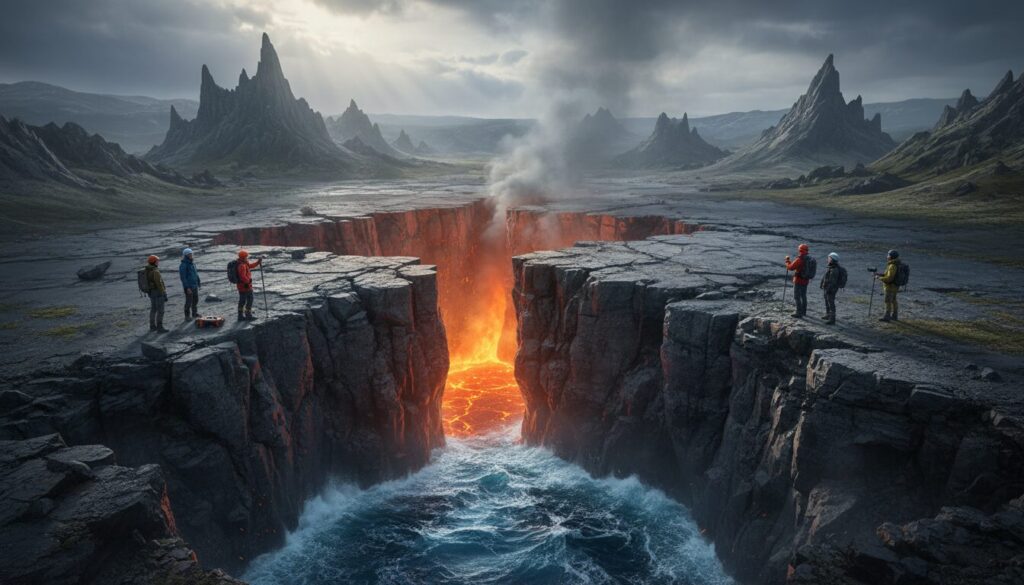 découvrez comment la croûte terrestre se fissure et comment les géologues dévoilent la formation d'un océan inédit, révélant les secrets de la genèse de notre planète.