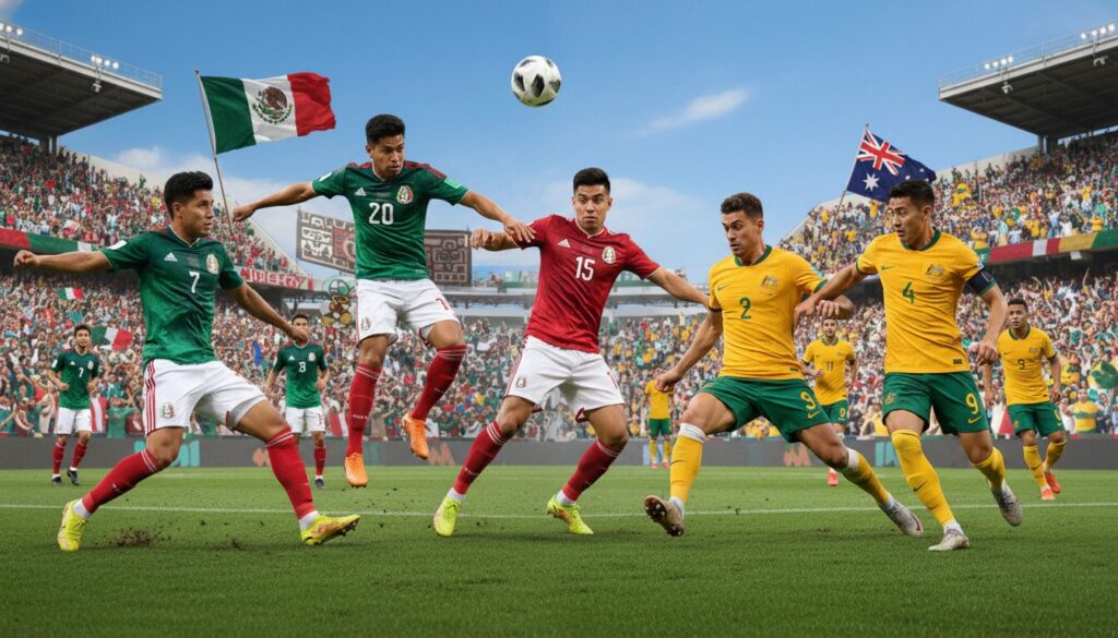 découvrez le compte-rendu détaillé du match amical international entre le mexique et l'australie, analyse des moments clés et performances des joueurs.