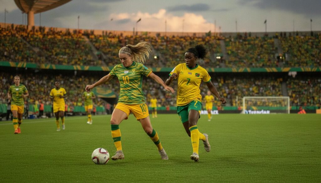 découvrez notre analyse détaillée et nos prédictions pour le match afrique du sud vs tanzanie à la can féminine 2026, prévu le 27 juillet. ne manquez aucune information clé sur cette rencontre passionnante.