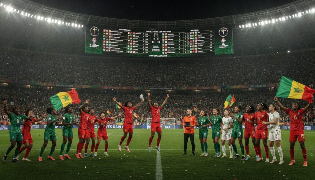 découvrez le calendrier complet et les résultats détaillés de la can féminine 2026. suivez toutes les étapes de la compétition féminine de football en afrique, avec analyses et mises à jour en temps réel.