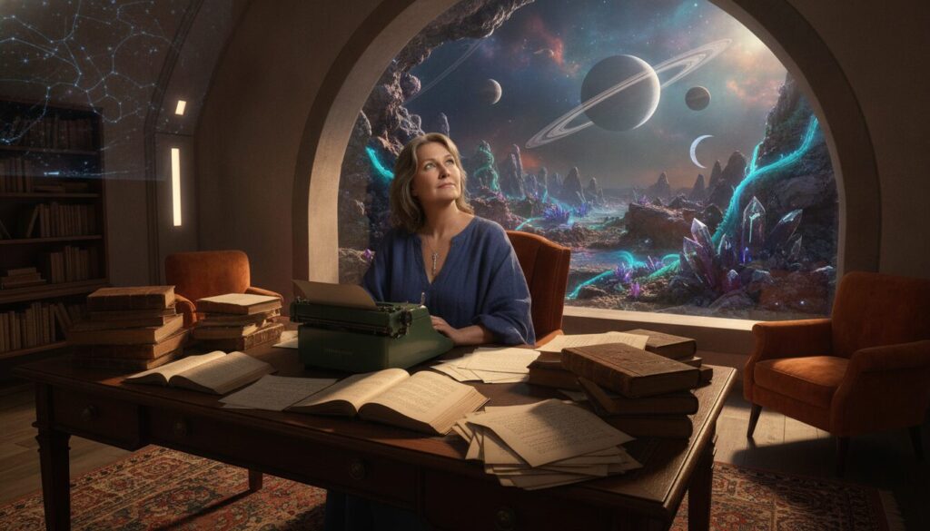 découvrez l'univers fascinant de la romancière montluçonnaise marie-noëlle demay, qui révèle comment écrire équivaut à explorer une autre planète dans une interview exclusive.