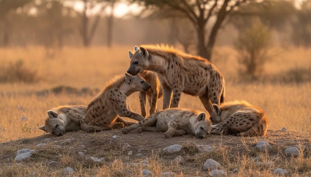 découvrez les hyènes tachetées, des animaux sociaux fascinants qui défient leur réputation de prédateurs vicieux grâce à leur comportement complexe et leurs liens communautaires.