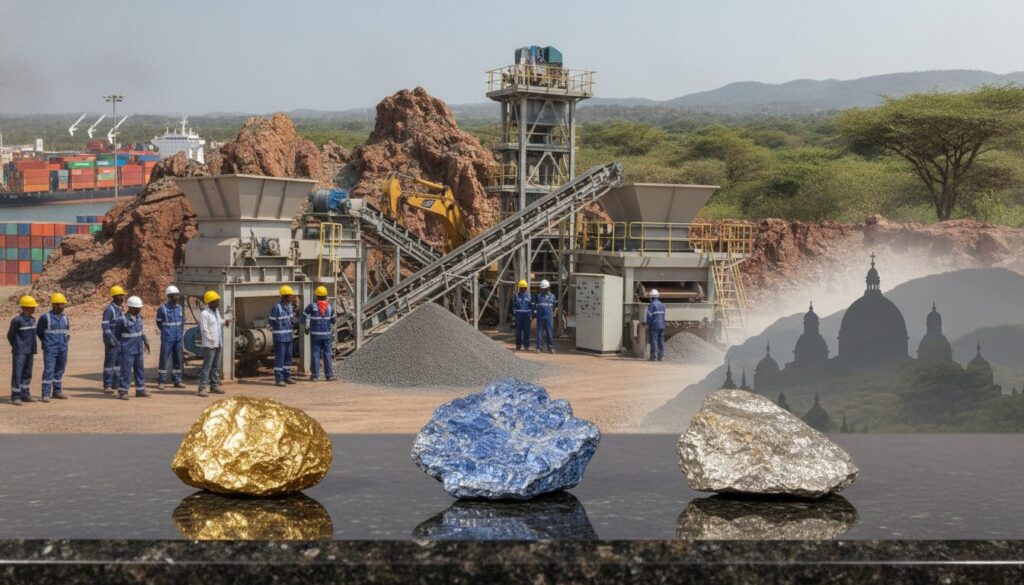 découvrez comment la tanzanie mise sur la transformation locale de ses minéraux stratégiques pour renforcer sa position et conquérir le marché européen.