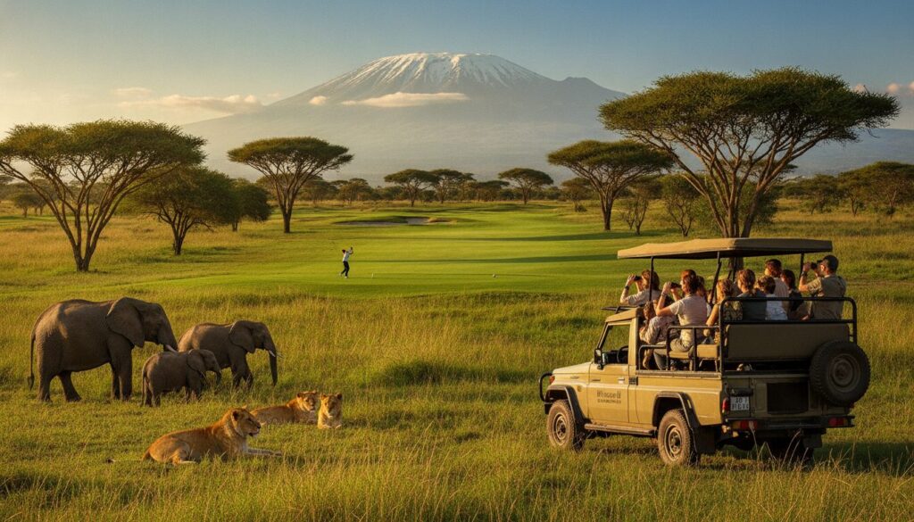 découvrez la tanzanie sous un nouveau jour : entre aventures safari inoubliables et parcours de golf d'exception, vivez une expérience touristique diversifiée et innovante.