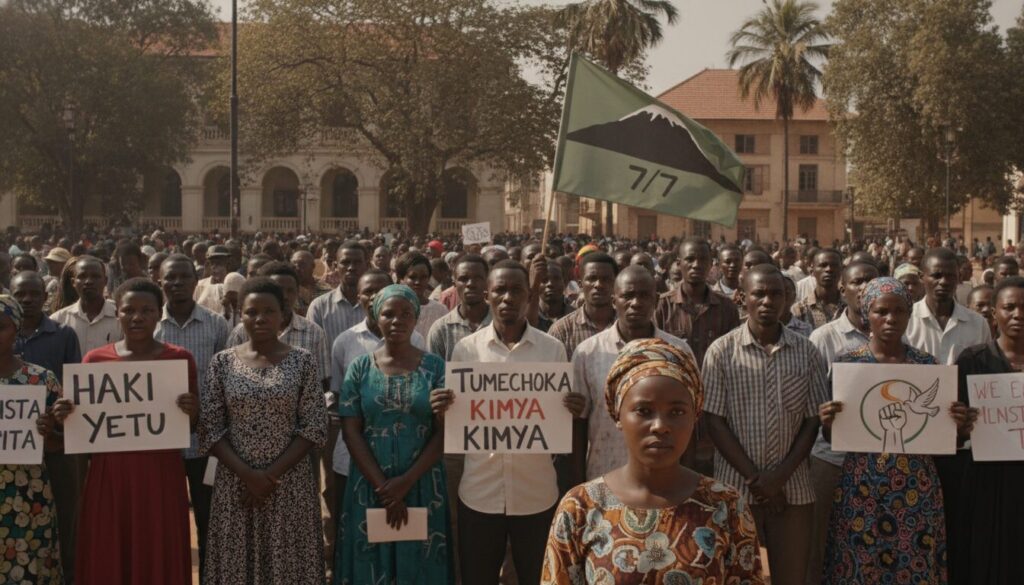 découvrez comment la contestation en tanzanie se réinvente au-delà du calme apparent du « saba saba », avec une nouvelle stratégie pour faire entendre les voix dissidentes.