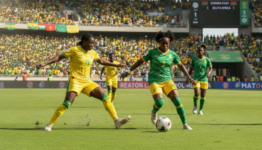 découvrez notre analyse détaillée et nos prévisions pour le match burkina faso vs afrique du sud lors de la can féminine du 4 août 2026. suivez toutes les statistiques, les enjeux et les clés du jeu.