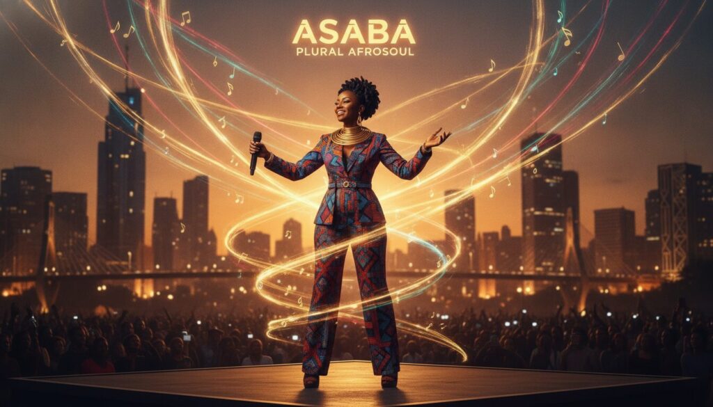 découvrez asaba, l’artiste d’afrosoul plurielle qui fait rayonner la musique africaine sur la scène mondiale avec son style unique et éclatant.